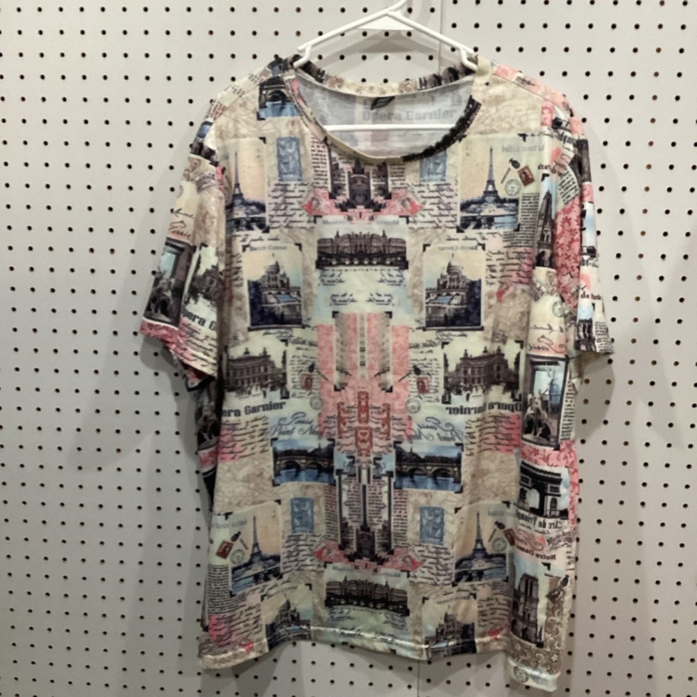 👀Shein Curve Adventure Top Sz2XL